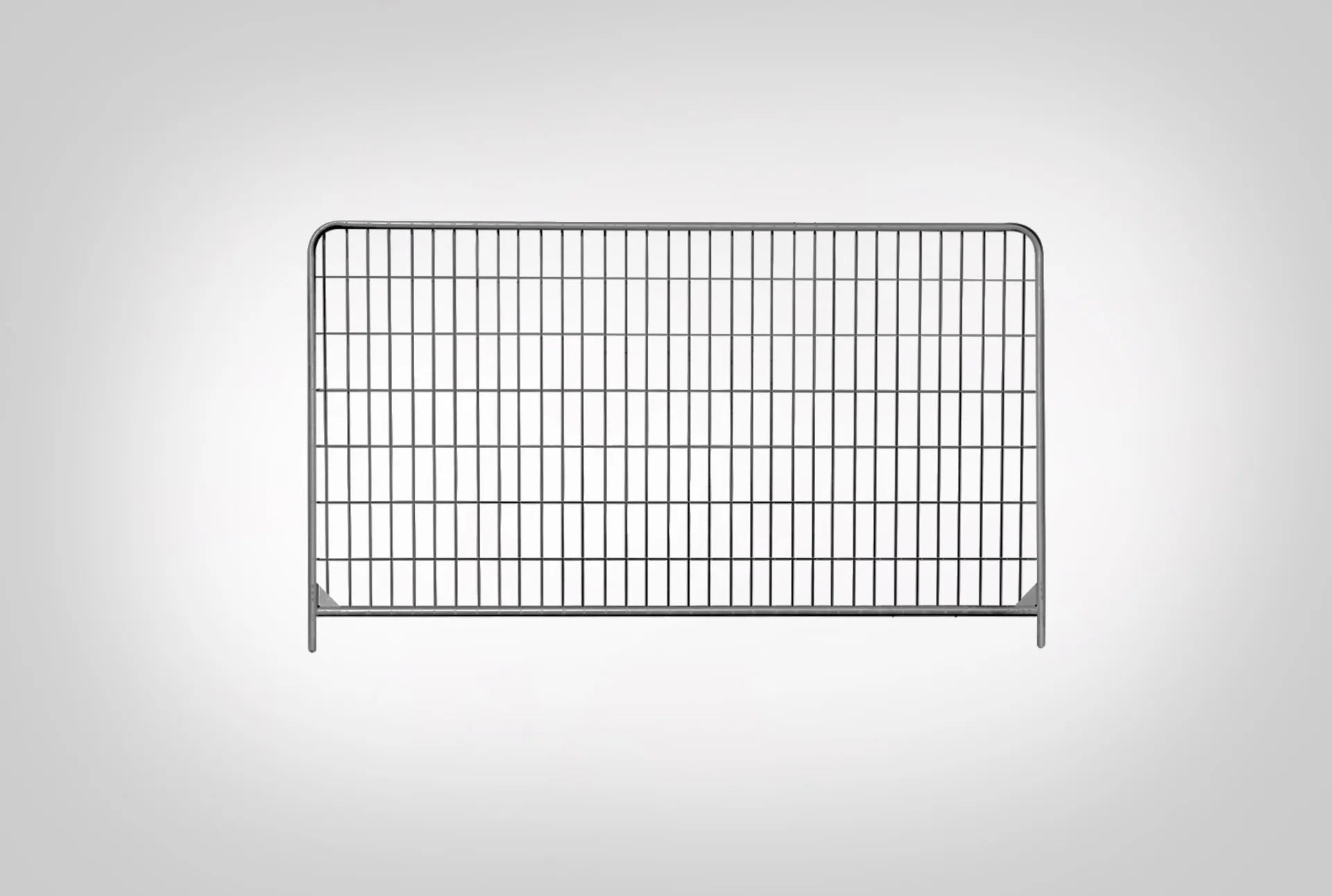 Rounded Mesh Construction Fence Panel – 3450mm x 2000mm