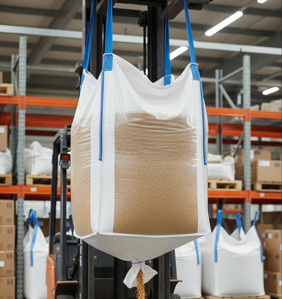 Big Bag Open Top & Spout Bottom – 1,000 kg Working Load